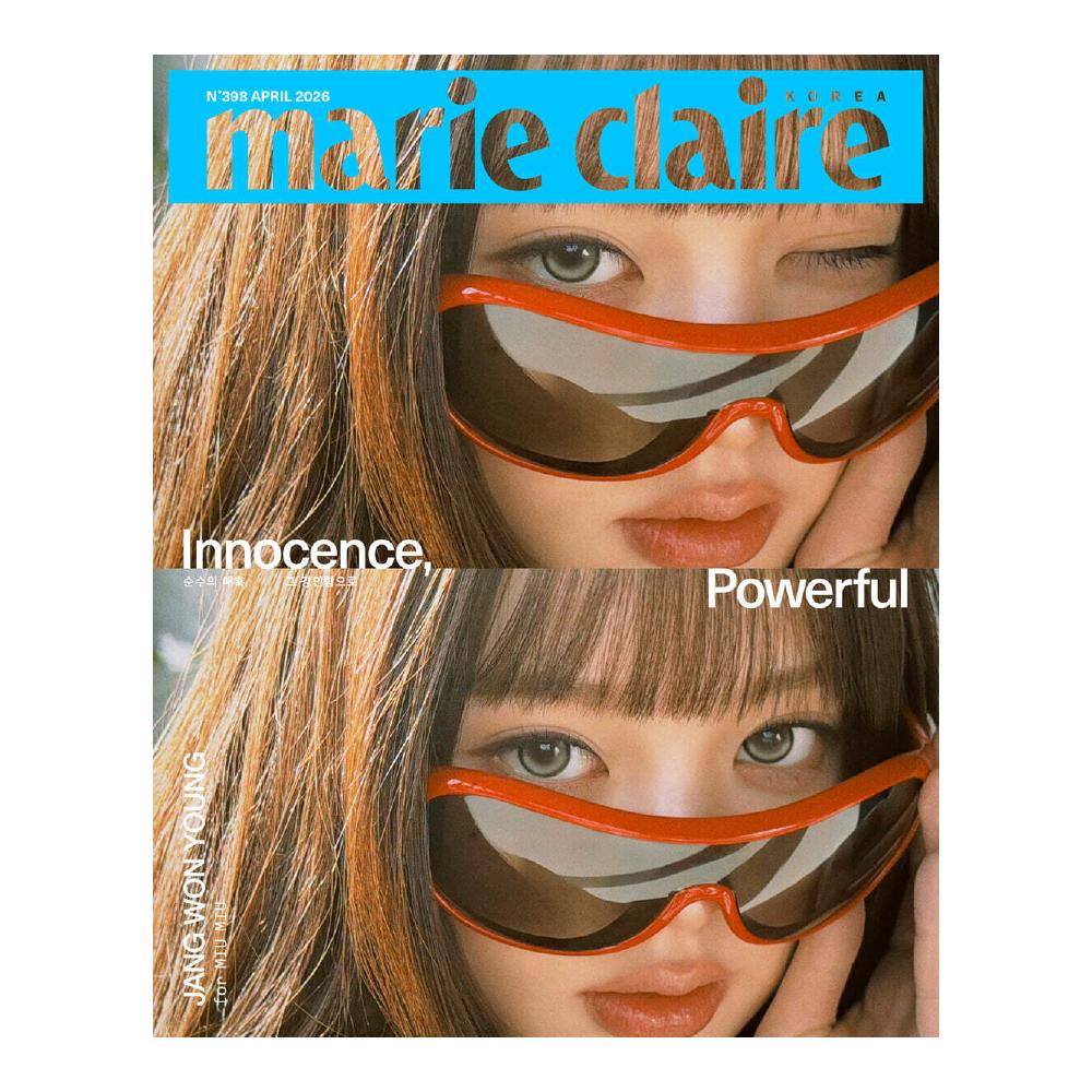 Pre-order Marie Claire Magazine April 2026 IVE JANG WONYOUNG Cover
