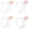 European and American Glasses Chain, New Butterfly Bead Glasses Chain, Devil's Eye Fringed Sunglasses Chain