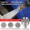 1/4 Quick Connect Shower Head Quick Plug Washing Nozzle Shower Blades Water Nozzle  Garden Watering