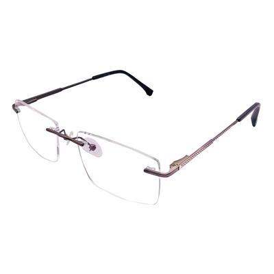 RSINC Unisex Rimless Titanium Frame Fashion Mester 6610 53-18-138 IB-12 B0DKBZK3ZS