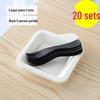 Disposable Plastic Cutlery Set: Birthday Cake Knife & Fork, 4-in-1 Bulk for Parties & Picnics