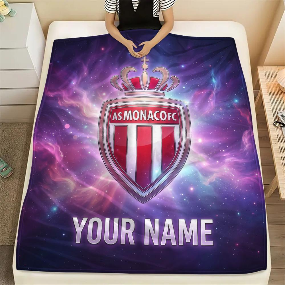 Custom Name AS Monaco Flannel Blanket, High Quality Comfortable for All Seasons, Home Decor, Warmth and Comfort