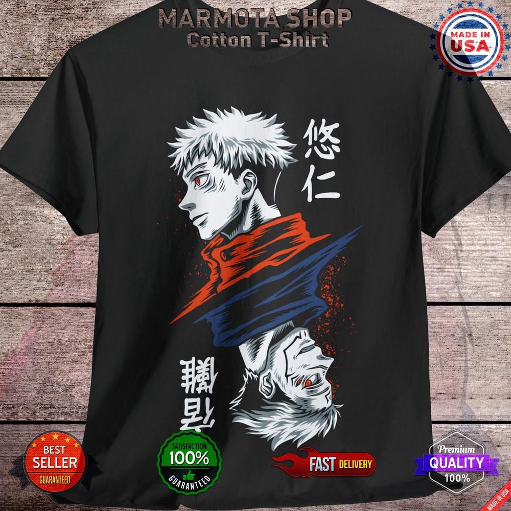 Sukuna Ryomen Jujutsu Kaisen T-Shirt Itadori Gojo Anime Japanese Tee Shirt JJK
