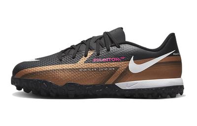 Phantom GT Jr. Academy TF Low-Top Rasen, Fußballschuhe für Kinder Schwarz Gold Kinder DR6062-810