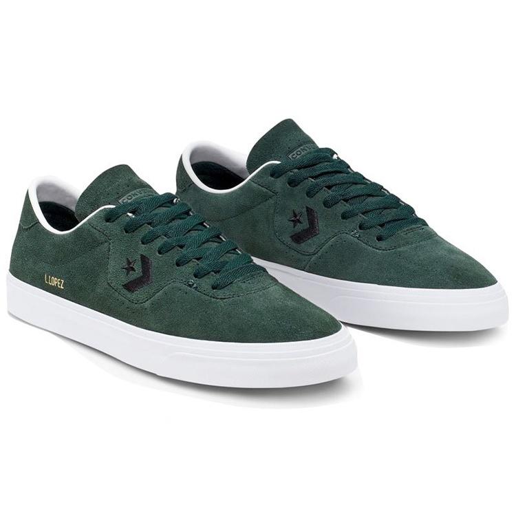 Converse Louie Lopez Pro Ox 'Green White Black' Men's 166011C
