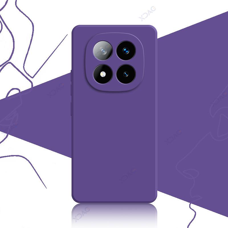 Phone Cases for Redmi Note 14 Pro Plus 5G Soft Square Liquid Silicone Back Cover RedmiNote14ProPlus Anti-fall Coque Bag