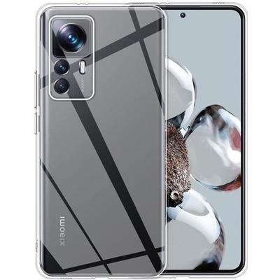 Protective Case - E.F.CONNECTION - for Xiaomi 12T Pro - Transparent - Ultra Slim - Shockproof