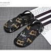 Hole Shoes Men's Summer Fashion Casual Outdoor Beach Shoes Sandals Personality Half Drag Deodorant Sandals Men's Slippers