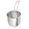 304 Stainless Steel French Fries Basket Multifunctional High Temperature Proof Round Deep Fry Basket Net Potato Cooking
