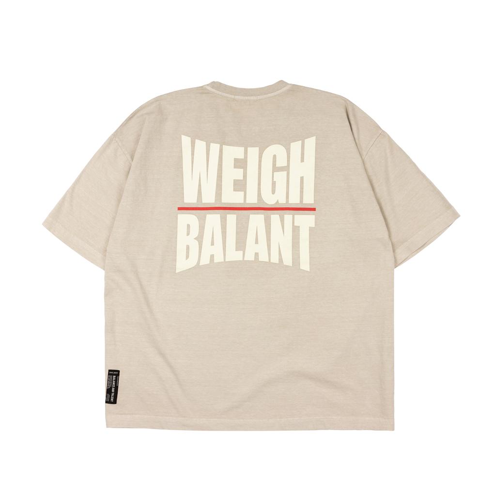 BALANT Pigment Weight-In-On Issue T-Shirt - Beige