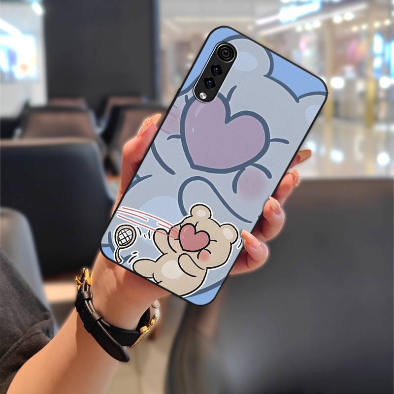 Soft Case Anti-knock Phone Case For LG Velvet 4G/5G Shockproof Full Wrap Protective Cute Dirt-resistant Durable Silicone