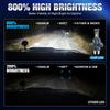 TOAUTO H4 LED Lights Bulbs 300W 30000LM Car Headlights H11 9005 H7  LED Headlight Canbus Turbo Lights for Car 6000K 12V 24V