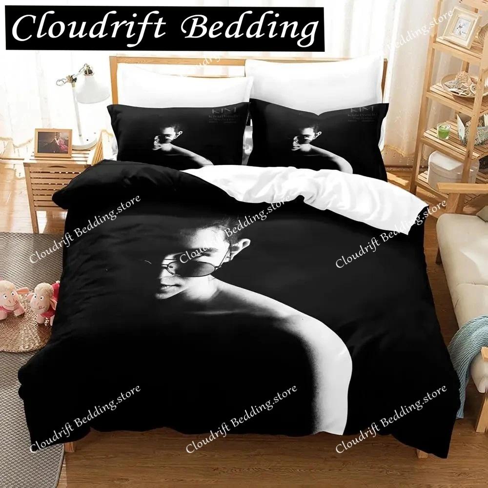 KinnPorsche Bedding Set Single Twin Full Queen King Size Bed Set Aldult Boy Bedroom Duvetcover Sets 3D Print Anime bed sheet set
