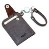 AGILITY Affa "Seek" Leather Pass Case with Reel, Holds 2 IC Cards