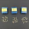 12Pcs Gold Plated Screw Post Kit Stainless Steel Conical Retention Posts All Sizes S M L Xl Single Pack Refills