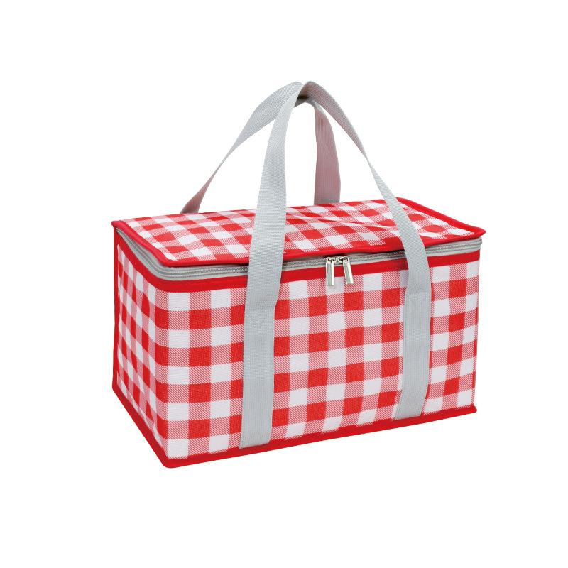 Folding Picnic Thermal Insulated Bag for Food Beer Outdoor Thickened Storage Bags Camping Handbag Water-Proof Lunch Box Basket  Practical Use