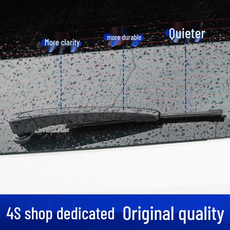 Jingche Frameless Silent Wiper Blades for Lynk & Co 01 Front and Rear Windshields