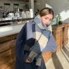 Winter Imitation Cashmere Scarf Korean Fashion Plaid Ladies Scarf Thick Warm Long Scarf Shawl