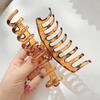 Elegant Brown Hair Claw Large Crab Hairpins Summer Hair Clips for Women Girls Thick Hair Accessories Tortoiseshell Barrette Gift