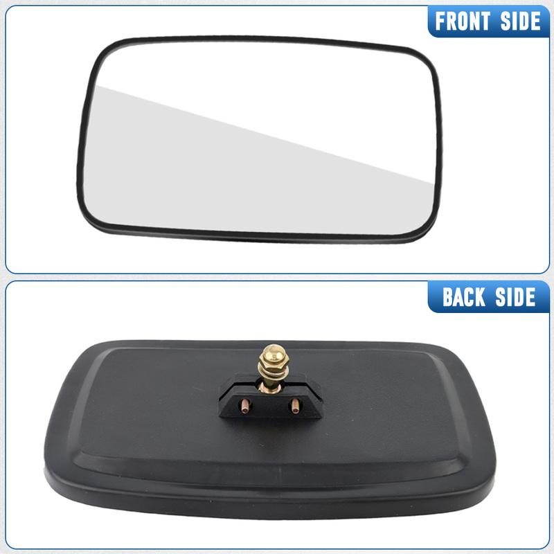 Forklift Reversing Mirror Rear View Reflector Convex Mirror for forklift trailer truck excavator with Mounting Base and Screws