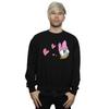Disney Mens Daisy Duck Kisses Sweatshirt