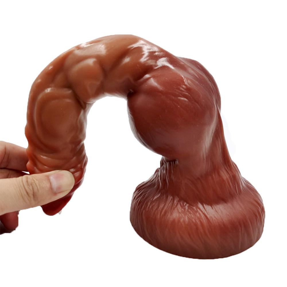 New Big Dog Cock Dildo Penis Silicone Dildos Women's Masturbation Device Animal Simulation Penis Sex Product