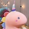 Cute Cartoon Candy Dinosaur Plush Toys Stuffed Adorable Jurassic Dino Dolls Birthday Gifts for Girls Room Decoration