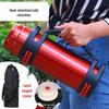 Large Capacity 304 Stainless Steel Vacuum Flask - Men's Portable Insulated Water Bottle for Outdoors and Construction Sites