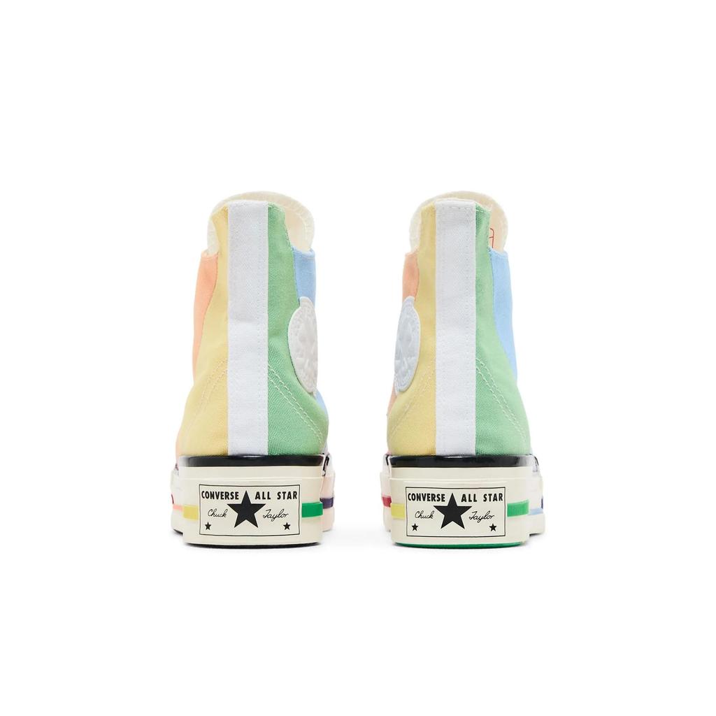 Converse Chuck 70 Plus High 'Pride - Proud to Be' (Unisex) Pink / Fuel Orange / Butter Yellow Canvas Shoes A06029C