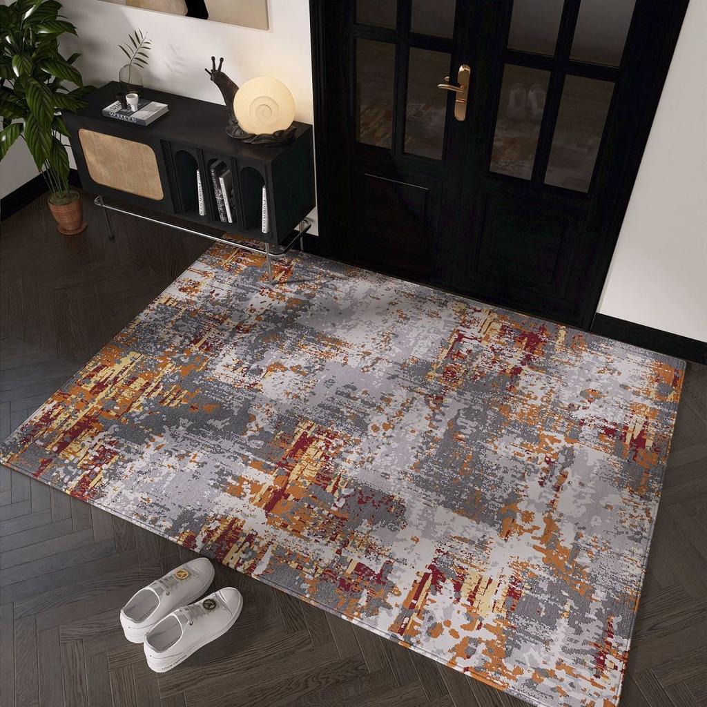 Hot Rug for Hallways Kitchen Non Slip Machine Washable Carpets with Rubber Backing Soft Floral Rugs for Kitchen Decor