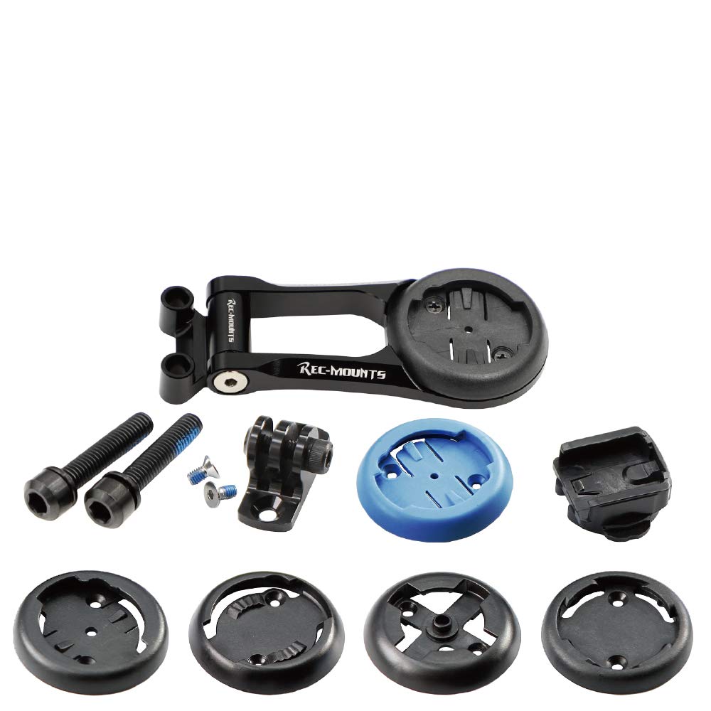 

Type combo mount for Pro Carbon brand compatible Polar GoPro HERO compatible REC-MOUNTS (Vibe Stem) (10 models) [PRO2+GP] Garmin, Cateye, Pioneer,