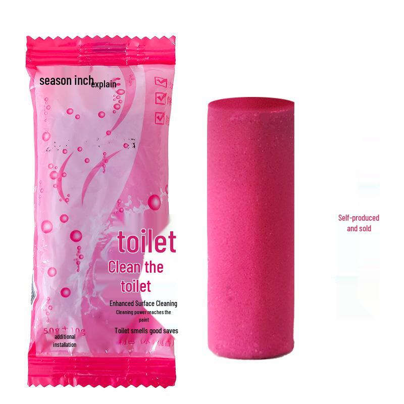 Large Capacity Blue Toilet Cleaning Stick with Deodorizing and Sterilizing Properties