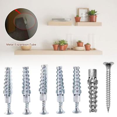 Serrated Self Tapping Screw Thorny Drilling Plugs Sets Metal Expansion Tube  Drilling