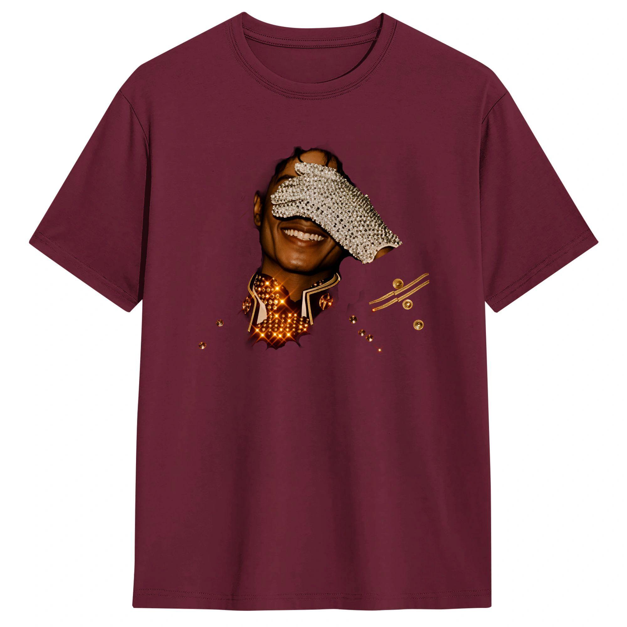 

Funny MJ Michael Jackson T-Shirts for Men Round Neck Pure Cotton T Shirt Short Sleeve Tee Shirt Plus Size Tops XXL