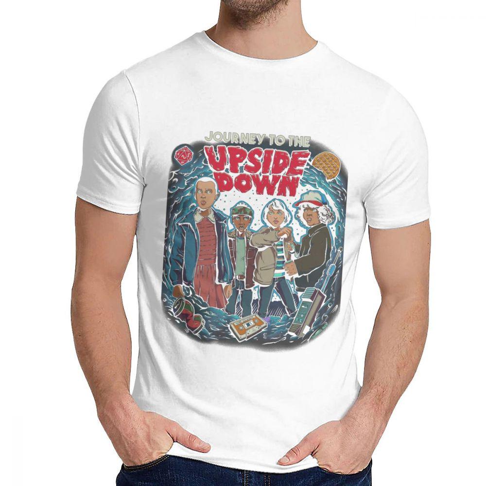 Picture Custom To The Upside Down Tee Unisex Soft Pure Cotton Short Sleeve S 6Xl