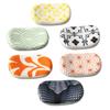 6 Pcs Chopstick Holder, Ceramic Hand Painted Chopstick Rests, Japanese Style Chopstick Holder for Chopsticks, Forks