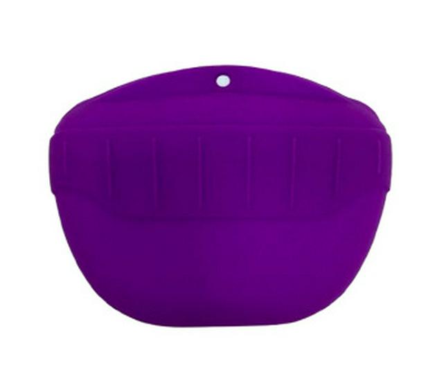 Portasacchetti in Silicone per Cani - Marsupio da Cintura per Addestramento all'Aperto