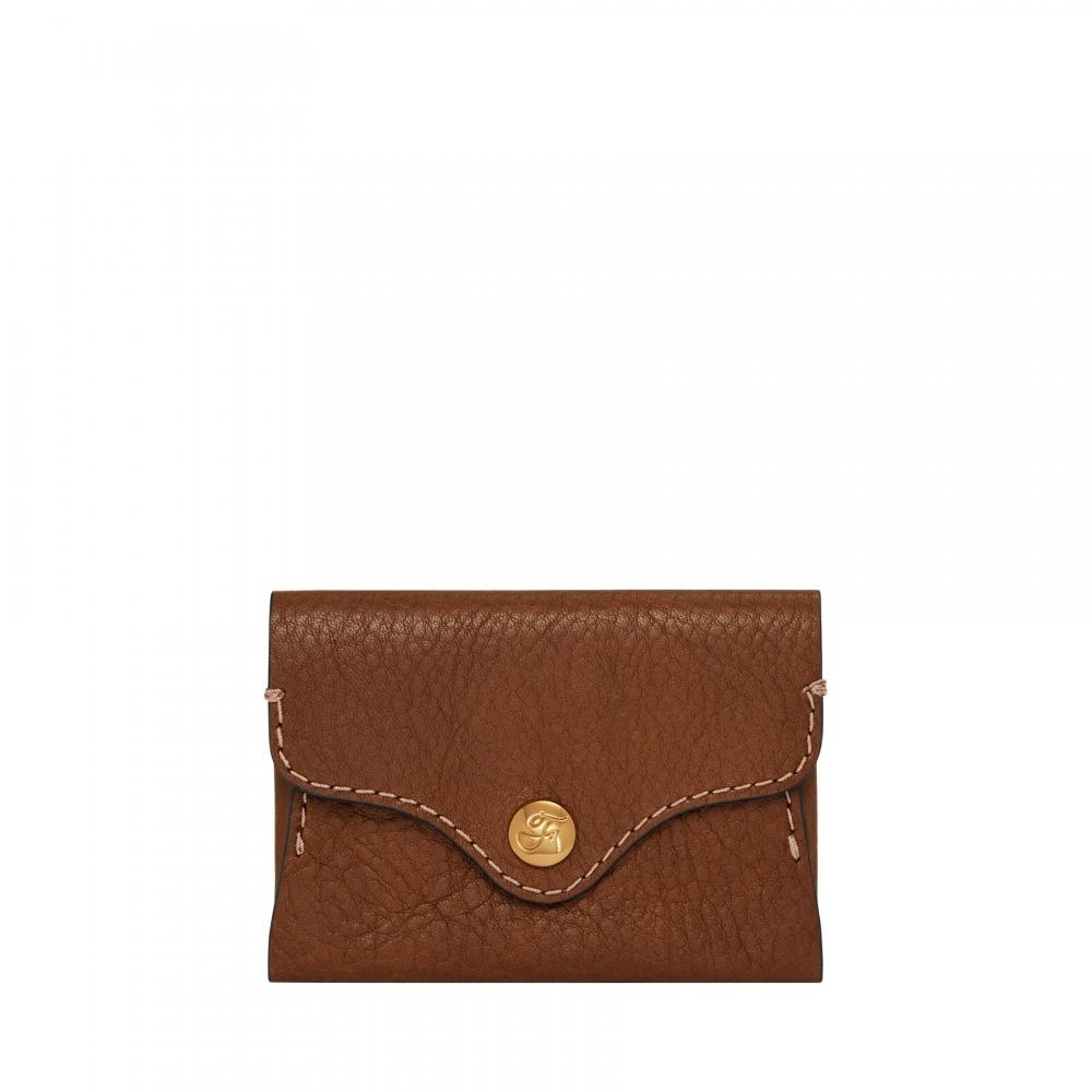 

Женский кожаный футляр для визиток Fossil Heritage Lite из кожи