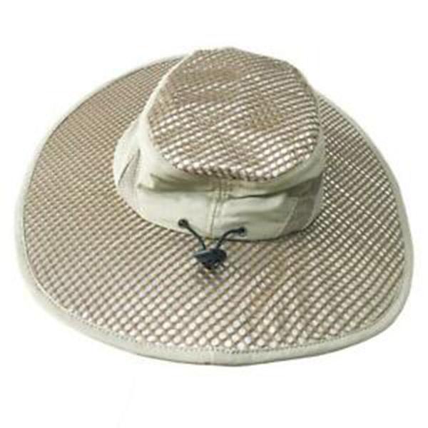 Evaporative Cooling Hat Beige One Size 