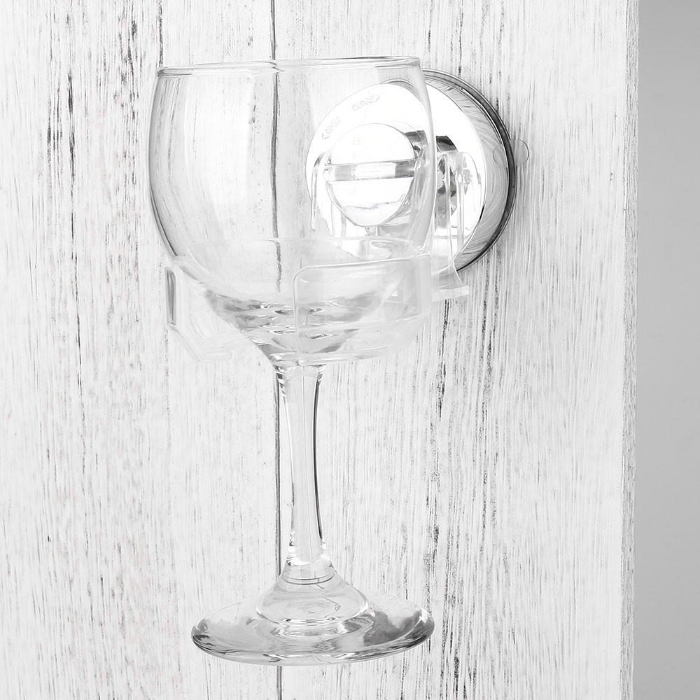 SMILEQ Bath Shower Portable Suction Cupholder Caddy for Beer /& Wine Sucker Cup Holder