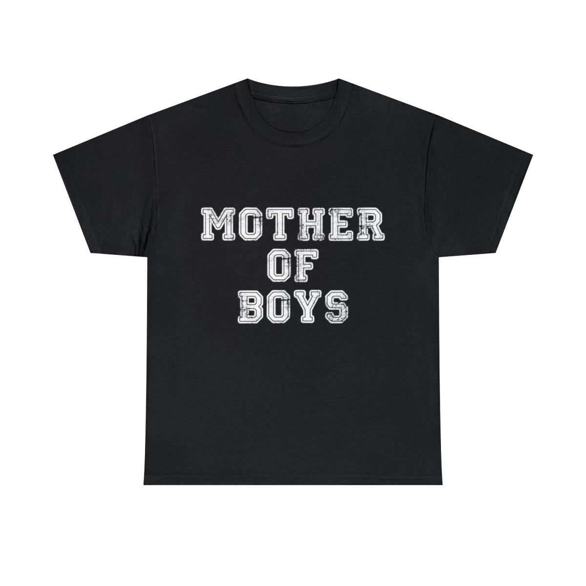 Mother Of Boys Graphic Tee Shirt, S-5XL L