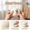 1Pcs Cute Milky White Yogurt Cake Squeeze Finger Toys Milk Cake Squeeze Taba Soft Toy Stress Relief Toy For Girl Birthday Gift