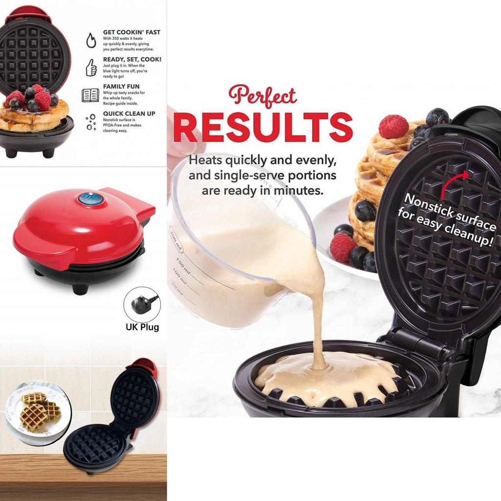 Mini vaflovač Nepřilnavý Kompaktní Pro domácí použití Dětský pekařský spotřebič S logem Na snídani Vaření
