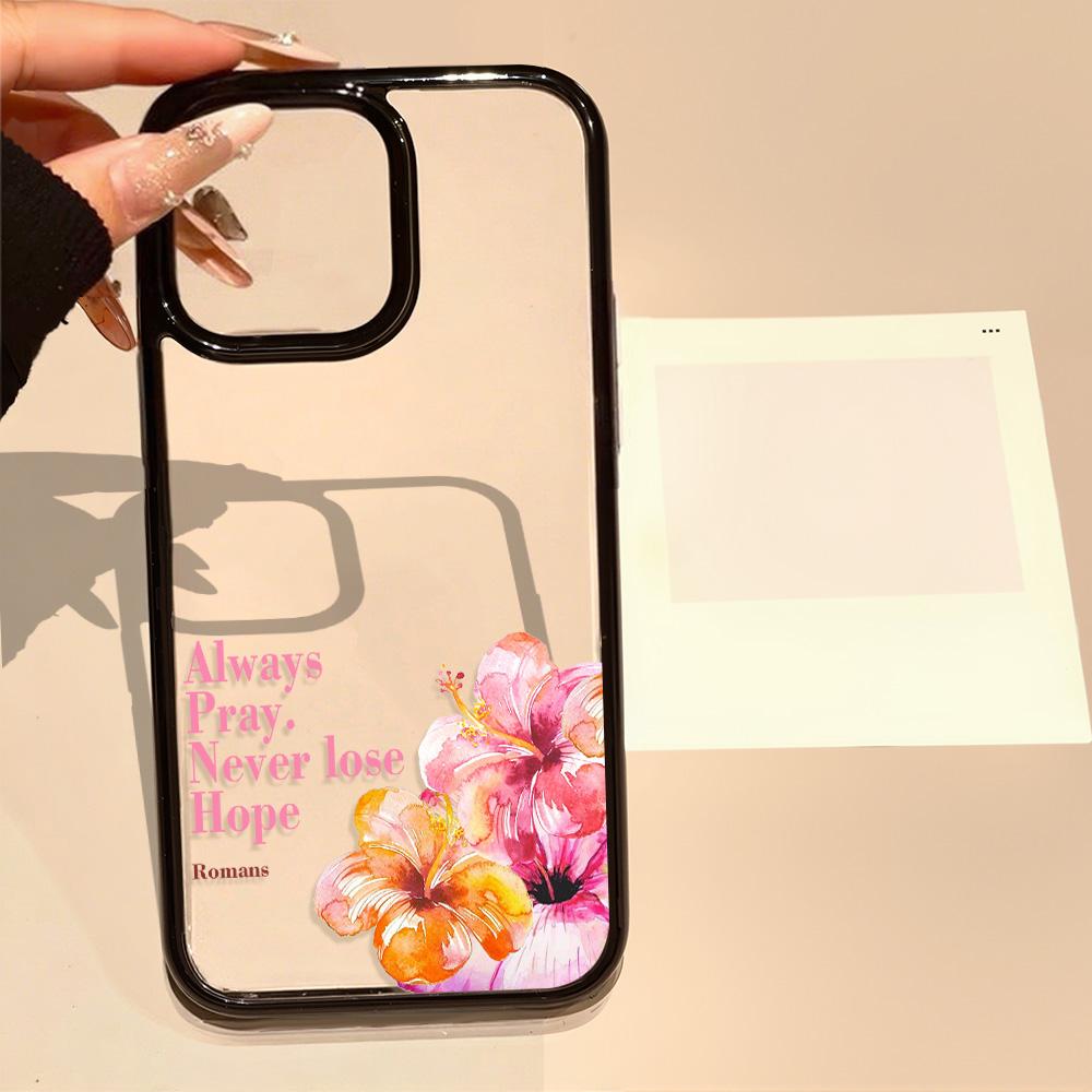 Acrylic Phone Case for iPhone 11 12 13 14 Pro 12 14 16 Pro Max for Samsung A16 A36 A56 S24 FE High-quality Painted Anti-fall Mobile Phone Case