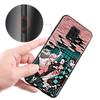 Demon Slayer Case for Xiaomi Redmi Note 9S 9 11 10 8 Pro 9C 9 K40 9A 7 8T 7A 9T Soft Silicone Coque Anime Black Phone Cover Fall