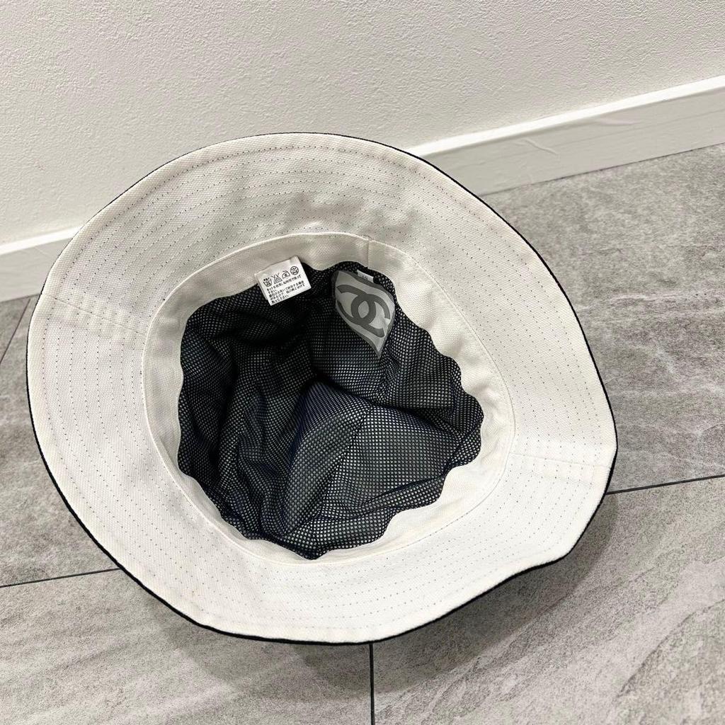 Used [CHANEL] Unused item Hat Dark Navy Chanel Sports