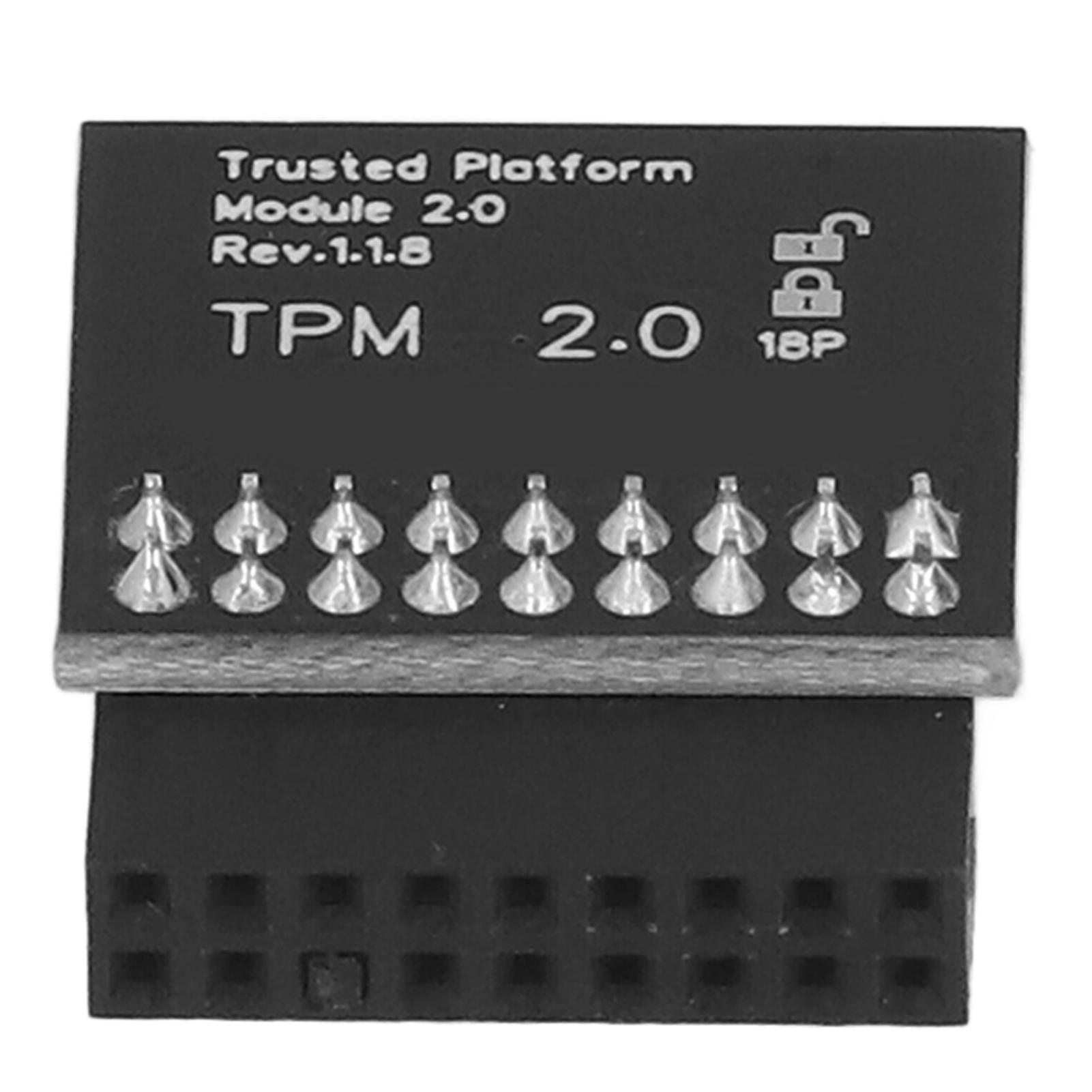 

Модуль TPM 2.0 18-контактний LPC Плата модуля безпеки шифрування віддаленої карти для комп ютера