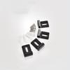 4/8 Pcs Iron Mirror Clip Square Display Wall Hanger  Wall Mounting Frameless Mirror