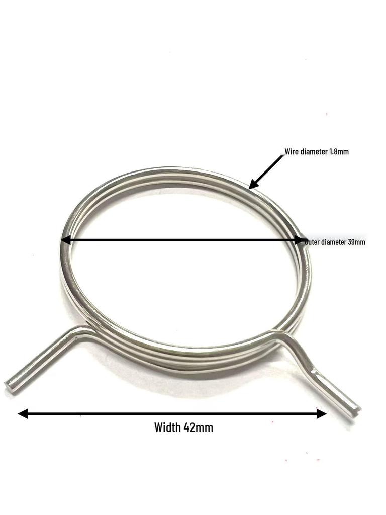 High Elasticity Door Lock Spring Torsion Buckle Cylinder Handle Accessory Circlip
