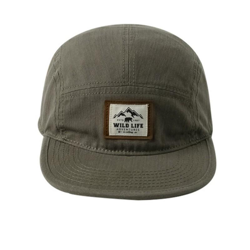

Washed Cotton Flat Brim Peaked Hat For Men Women Solid Color Snapback Sunscreen Baseball Caps Unisex Hip Hop Street Sports Hats One Size зелёный